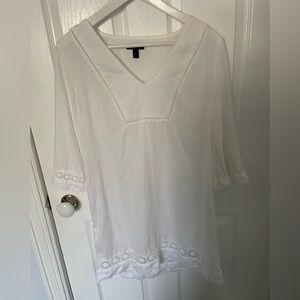 COPY - J. Crew Linen Swimsuit Cover, Size XS